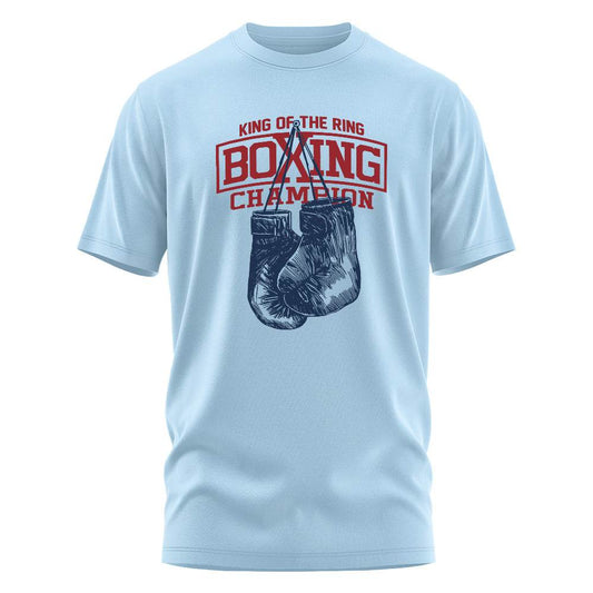 Boxing Printed T-shirt for Men & Women - Cotton, Multiple Colors Available - Buy Center US