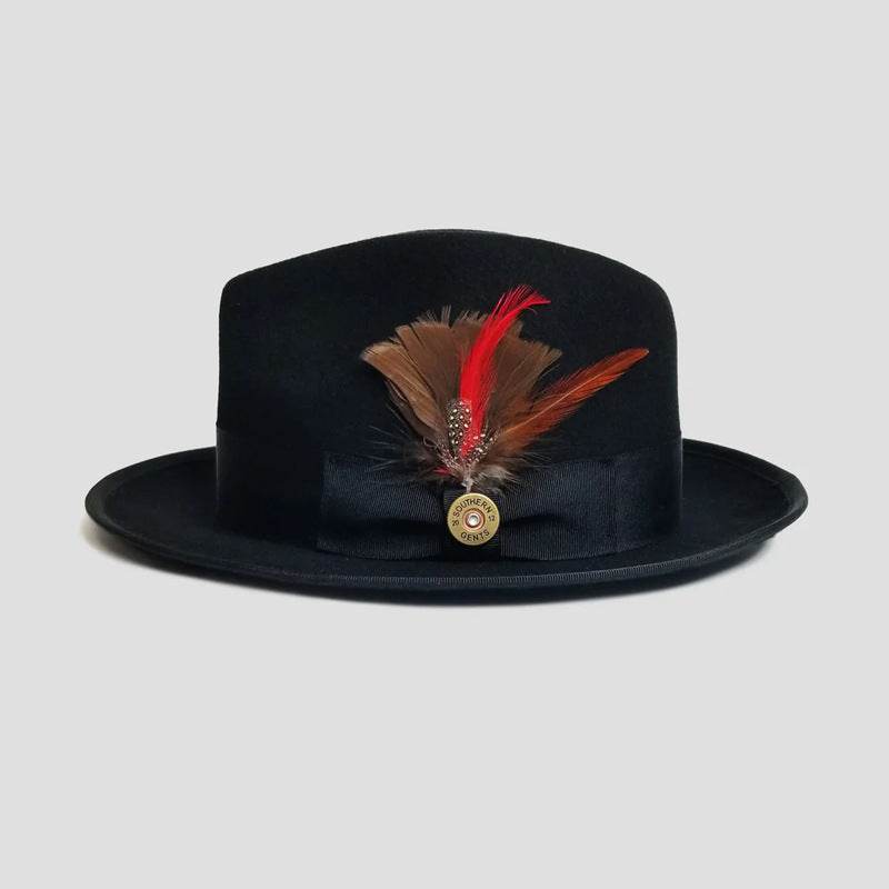 Fashion Bowknot Ribbon Sheep Felt Hat - Stylish Sunshade for Every Occasion - Buy Center US