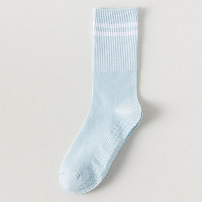 Breathable Non-Slip Sports Stripes Socks for Running - Free Size Cotton - Buy Center US