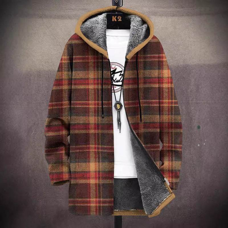 Buycenter Fashion Fleece Padded Coat Jacket - Hooded, Winter Ready - Buy Center US