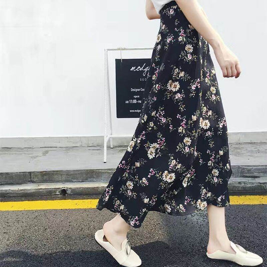 Women's Chiffon Beach Dress - Sun-proof A-line in Multiple Floral Prints - Buy Center US