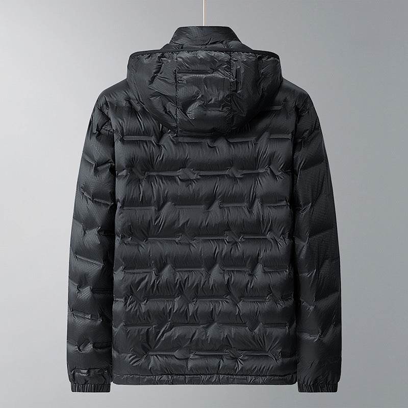 Buycenter Graphene Hooded Down Jacket - Sports Casual, Multiple Sizes - Buy Center US