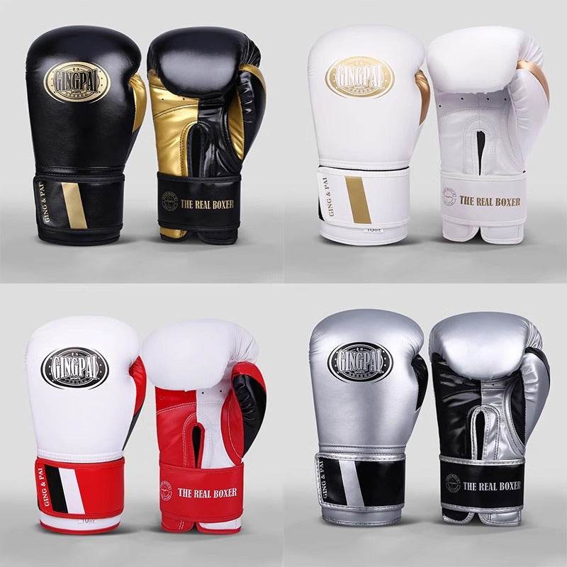 Buycenter Professional Boxing Gloves - Durable Sanda Combat Training Gear - Buy Center US