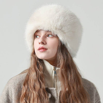 All-match Plush Bucket Hat - Warm & Windproof Earflaps for All Styles - Buy Center US