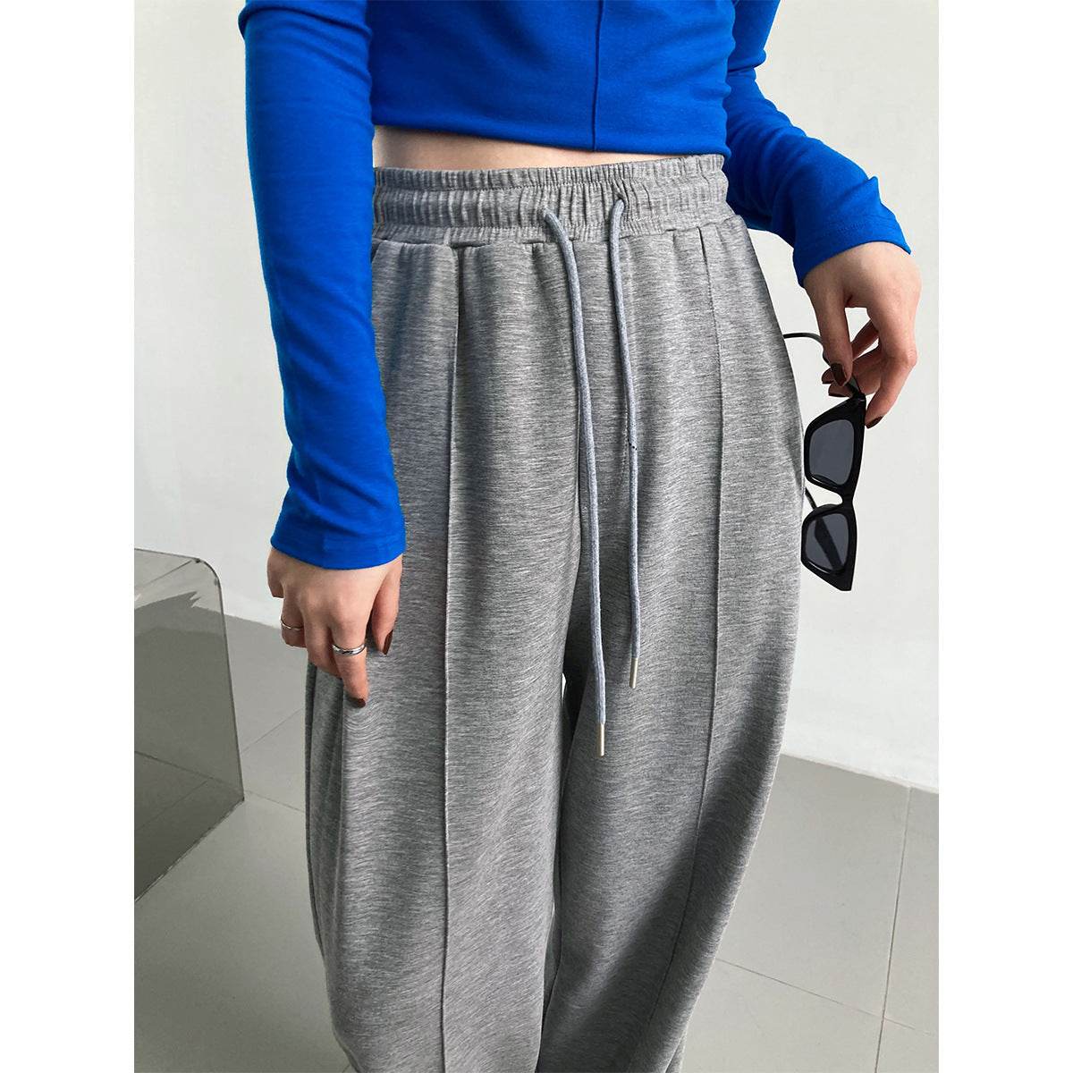 Women's Loose Air Layer Sports Trousers - Casual High Elastic Waist - Buy Center US