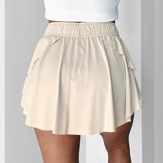 Minimal High Waist Pleating Casual Shorts - Versatile Japanese Style - Buy Center US