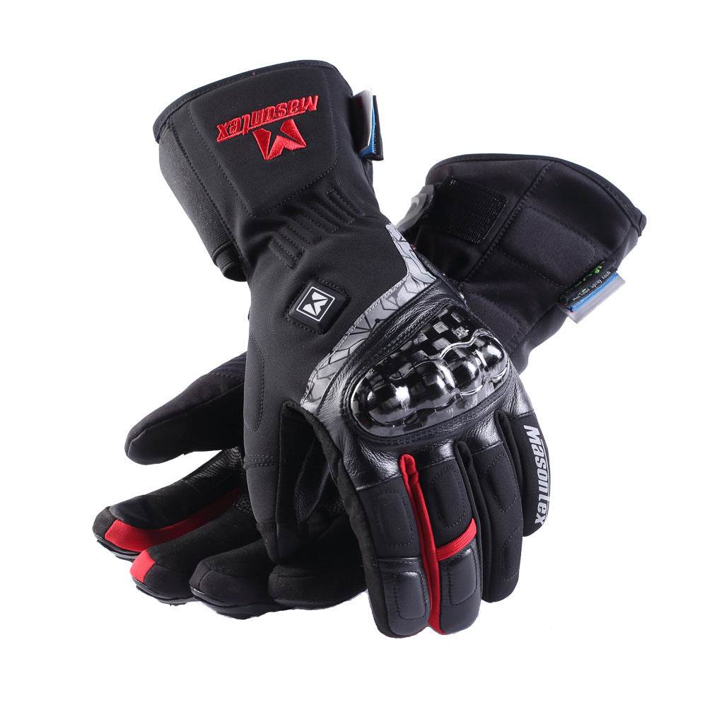 Buycenter Electric Car Motorcycle Heating Gloves - Warm Leather, Unisex Fit - Buy Center US