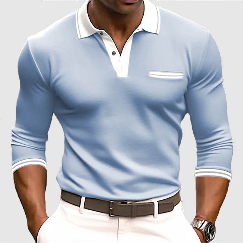 Men's Long Sleeve Button Sweatshirt - Digital Print for Sports & Leisure - Buy Center US