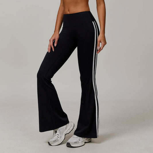 Nude Feel Sports Trousers - Slimming Wide Leg Fitness Pants for Women - Buy Center US