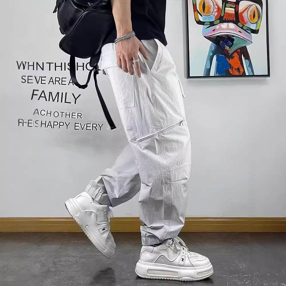 Men's Quick-Drying Breathable Casual Pants - Loose Fit Ankle Bandage - Buy Center US