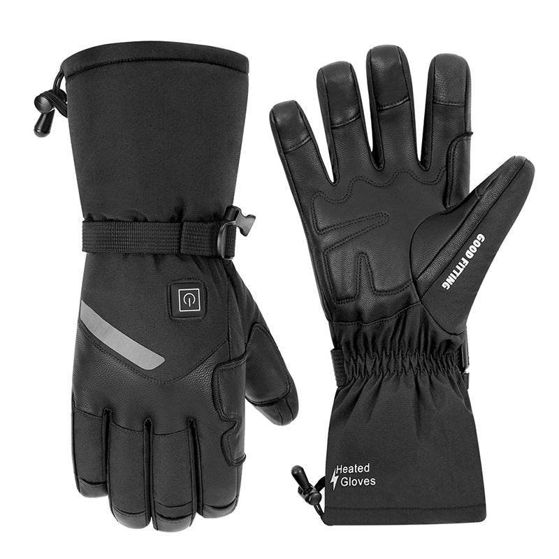 Buycenter Sheepskin Electric Heating Gloves - Smart Touch for Skiing - Buy Center US