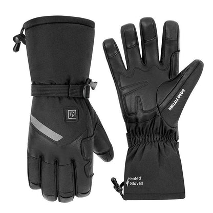 Buycenter Sheepskin Electric Heating Gloves - Smart Touch for Skiing - Buy Center US