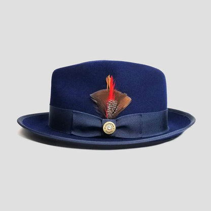 Fashion Bowknot Ribbon Sheep Felt Hat - Stylish Sunshade for Every Occasion - Buy Center US