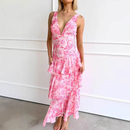 Women's Pure Desire Sexy Halter Dress – Sleeveless Chiffon in Multiple Colors - Buy Center US