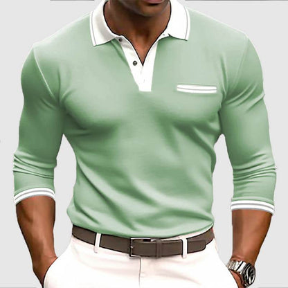 Men's Long Sleeve Button Sweatshirt - Digital Print for Sports & Leisure - Buy Center US