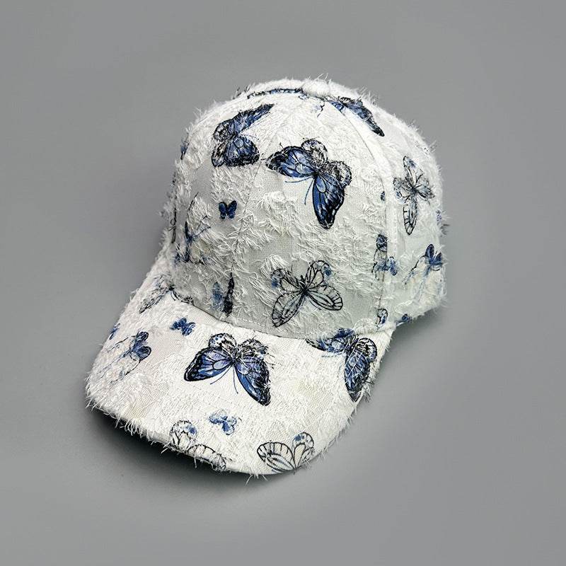 Printed Antique Baseball Cap for Women - Breathable & Sunshade Design - Buy Center US