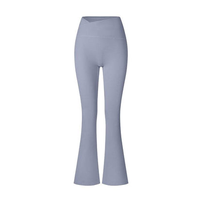 Women's High Waist Cross Shaping Yoga Pants - Breathable Nylon Trousers - Buy Center US