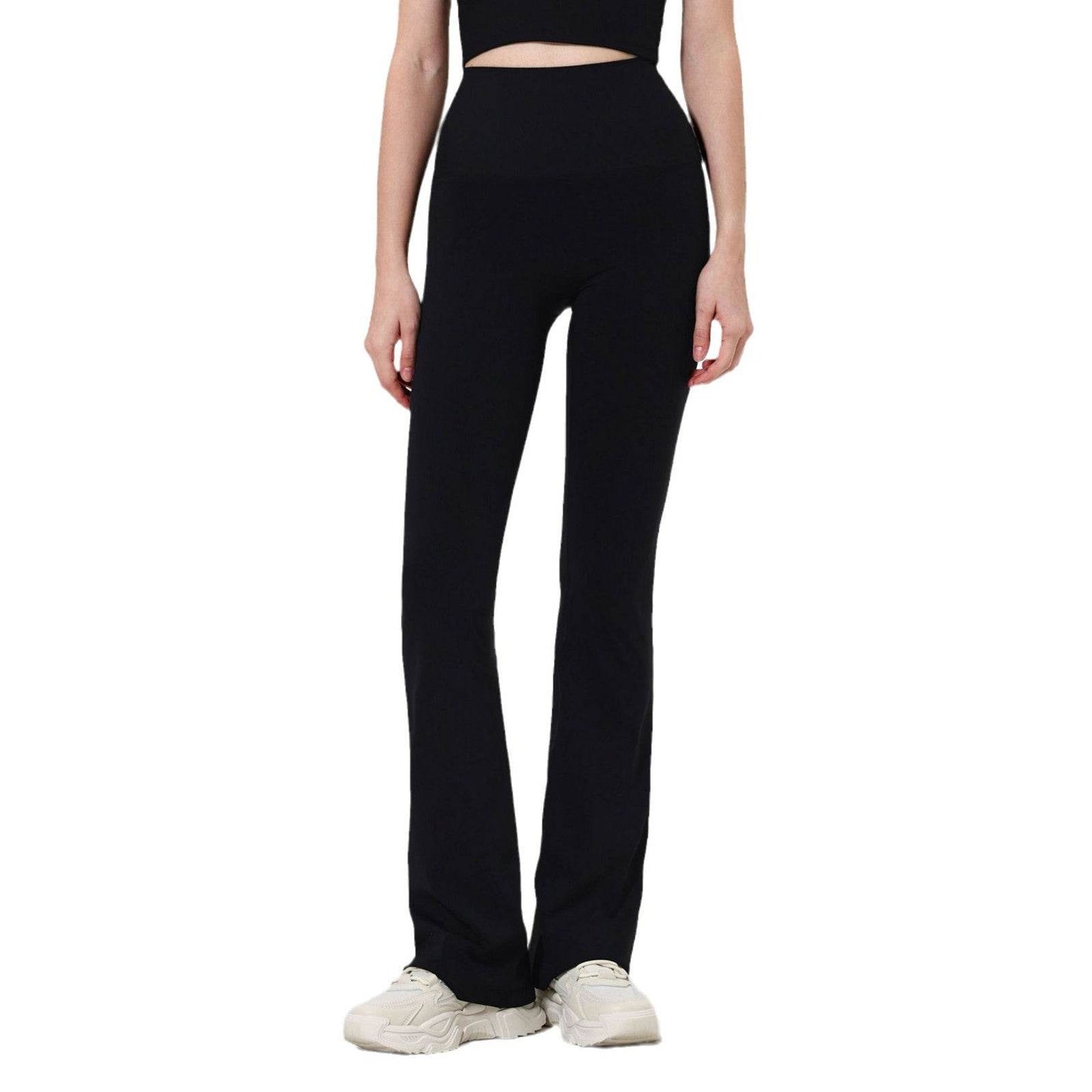 High Waist Yoga Pants - Peach Hip Raise, Breathable Nylon, Women’s Wear - Buy Center US