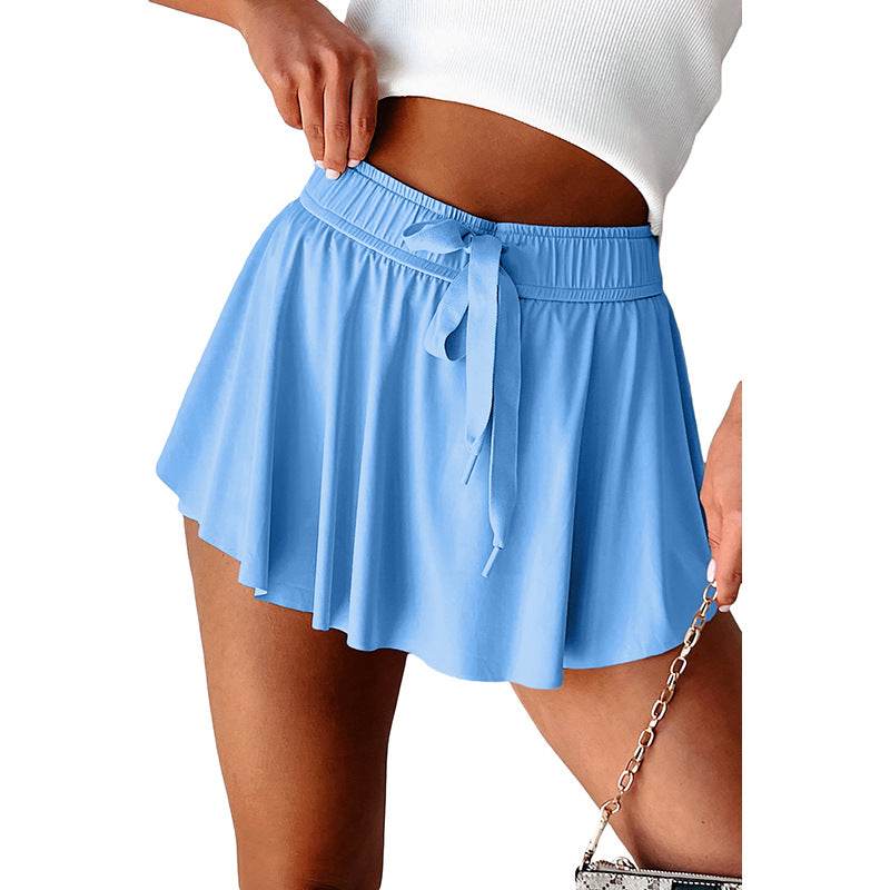 Minimal High Waist Pleating Casual Shorts - Versatile Japanese Style - Buy Center US