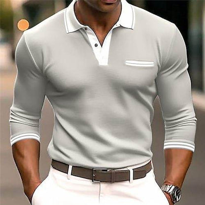 Men's Long Sleeve Button Sweatshirt - Digital Print for Sports & Leisure - Buy Center US