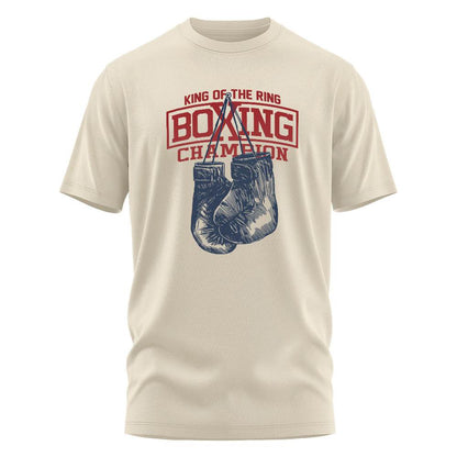 Boxing Printed T-shirt for Men & Women - Cotton, Multiple Colors Available - Buy Center US