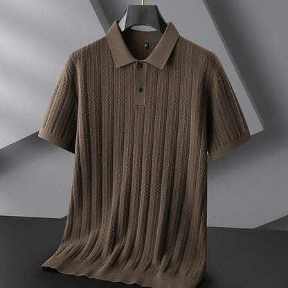 Men's Plus Size Short Sleeve Sweater - Autumn & Winter Collection - Buy Center US