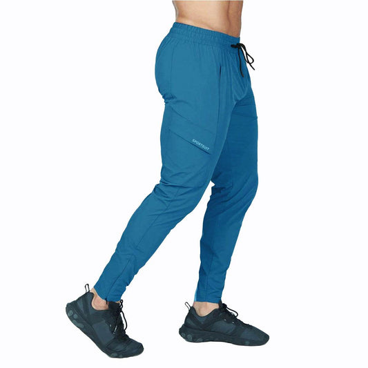 Men's Quick-Drying Track Pants - Elastic Outdoor Sports Wear for Cycling & Running - Buy Center US