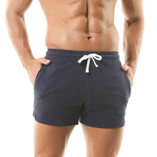 Buycenter Men's Cotton Casual Shorts - Adjustable Fit for All Seasons - Buy Center US