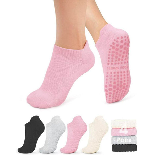 Stylish Non-Slip Athletic Socks - Combed Cotton, Perfect for Summer - Buy Center US