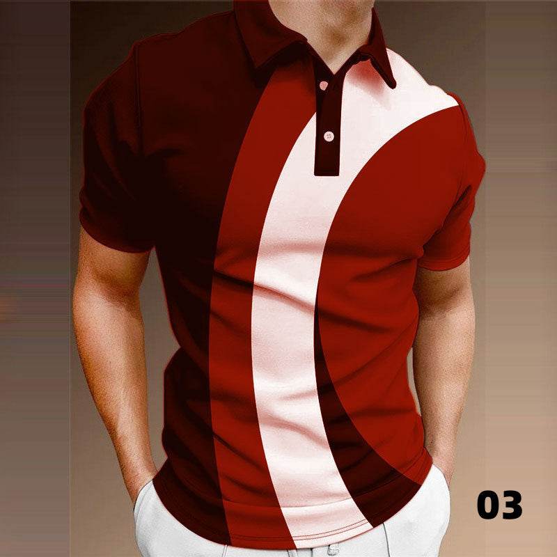 3D Digital Printing Pullover - Short Sleeve Leisure Top – Unisex Sizes S-5XL - Buy Center US