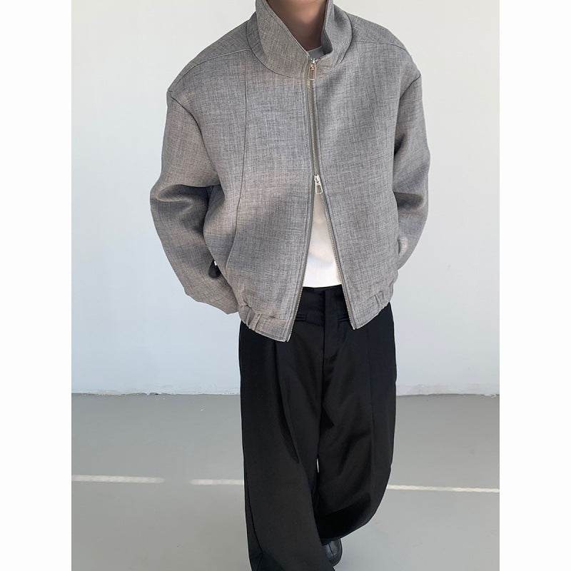 Buycenter Autumn Citywalk Jacket - Minimalist Loose Fit for Couples - Buy Center US
