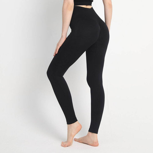 Women's Seamless Dots Peach Yoga Pants - Stylish & Comfortable Fit - Buy Center US