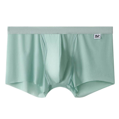 Buycenter Men's Ice Silk Boxer Underwear - Breathable and Seamless - Buy Center US