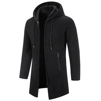 Buycenter Men's Casual Hooded Zipper Cardigan - Plus Size & Stylish - Buy Center US
