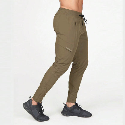 Men's Quick-Drying Track Pants - Elastic Outdoor Sports Wear for Cycling & Running - Buy Center US