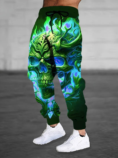 Colorful Men's Casual Sweatpants - Stylish Printed Trousers for All Sizes - Buy Center US