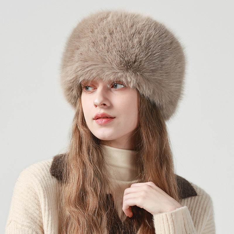 All-match Plush Bucket Hat - Warm & Windproof Earflaps for All Styles - Buy Center US