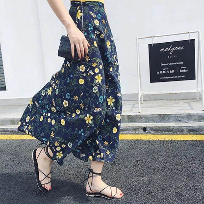 Women's Chiffon Beach Dress - Sun-proof A-line in Multiple Floral Prints - Buy Center US