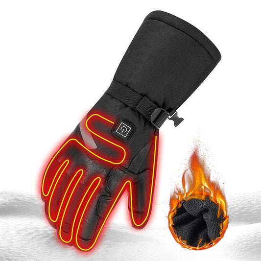 Buycenter Sheepskin Electric Heating Gloves - Smart Touch for Skiing - Buy Center US