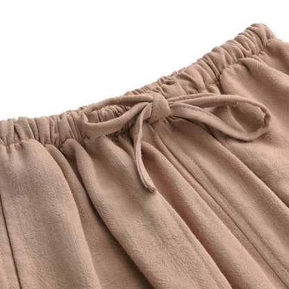 Buycenter Men's Linen Casual Pants - Oversized, Lightweight for Spring - Buy Center US