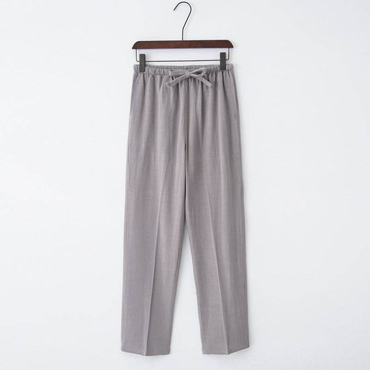 Buycenter Men's Linen Casual Pants - Oversized, Lightweight for Spring - Buy Center US