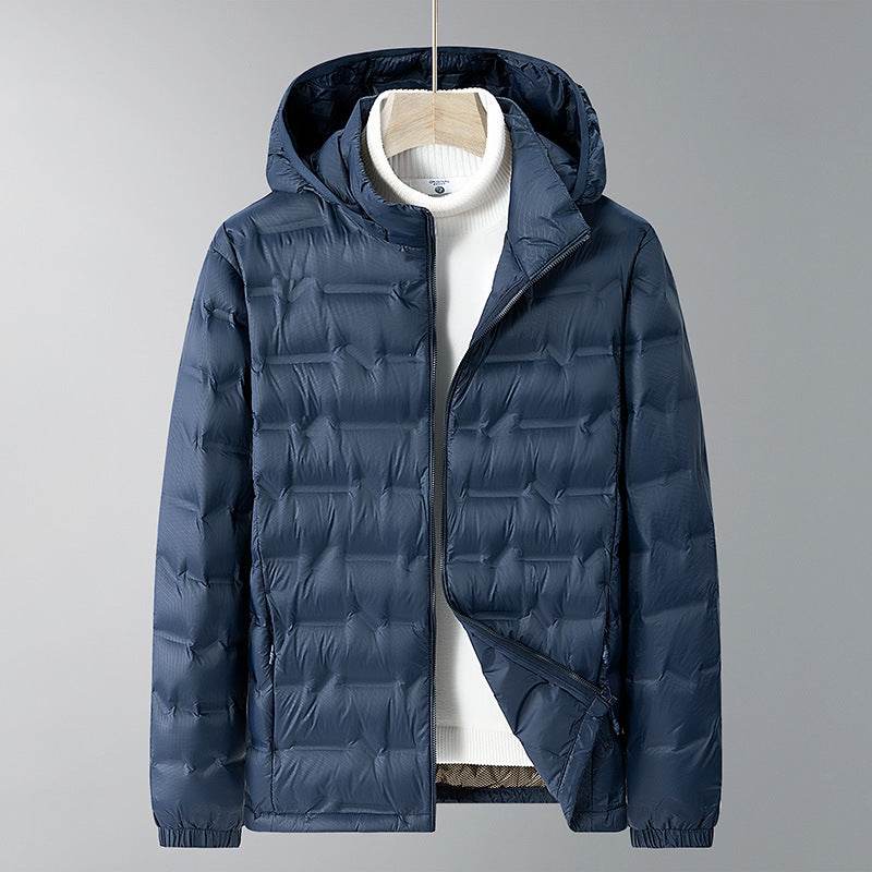 Buycenter Graphene Hooded Down Jacket - Sports Casual, Multiple Sizes - Buy Center US