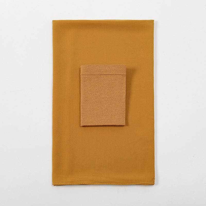 Buycenter Pearl Chiffon Scarf - Stylish, High-Quality Scarf for All Seasons - Buy Center US