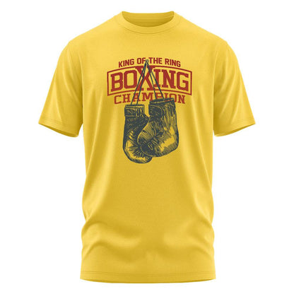Boxing Printed T-shirt for Men & Women - Cotton, Multiple Colors Available - Buy Center US