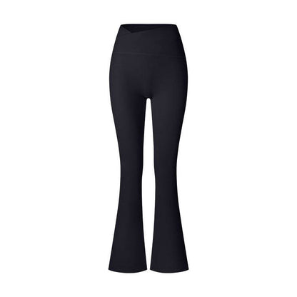 Women's High Waist Cross Shaping Yoga Pants - Breathable Nylon Trousers - Buy Center US