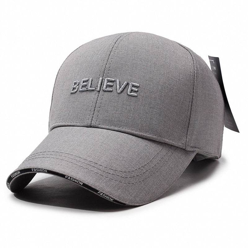 Stylish Adjustable Letter Embroidered Baseball Cap - Sunscreen & Breathable - Buy Center US