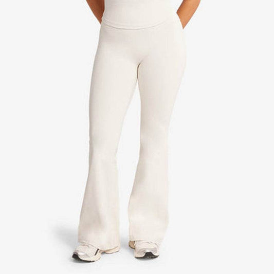 Waist Shaping Yoga Bootleg Pants - Moisture Absorbent for Active Sports - Buy Center US
