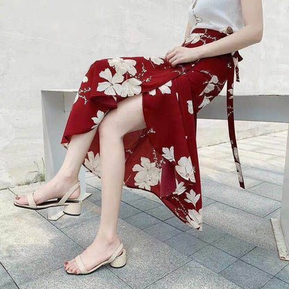 Women's Chiffon Beach Dress - Sun-proof A-line in Multiple Floral Prints - Buy Center US