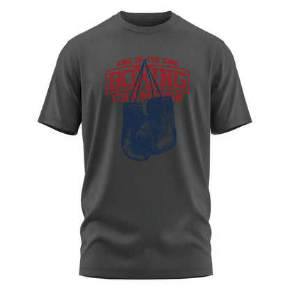 Boxing Printed T-shirt for Men & Women - Cotton, Multiple Colors Available - Buy Center US