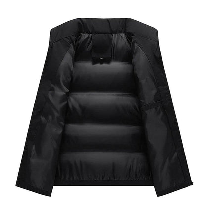 Men’s Winter Vest – Windproof Sleeveless Jacket with Thick Padding - Buy Center US